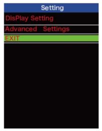 Paramétrage écran LCD couleur KD718