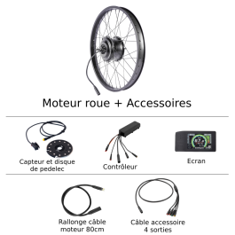 Ebike Controller Box Cas de contrôleur de vélo électrique 1000w Kit de  conversion de vélo électrique avec vis