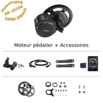 Kit moteur BBS 36V 250W CARGO