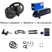 Kit moteur BBS 36V 500W CARGO (68, 73, 100mm) avec batterie