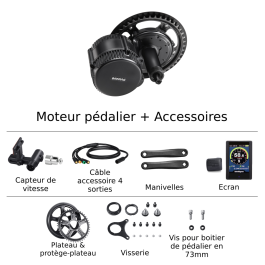 Moteur électrique Bafang 1000W 48V Pour Vélo – Occasion En Bon état – Alésage 73mm, Parfait Pour Conversion