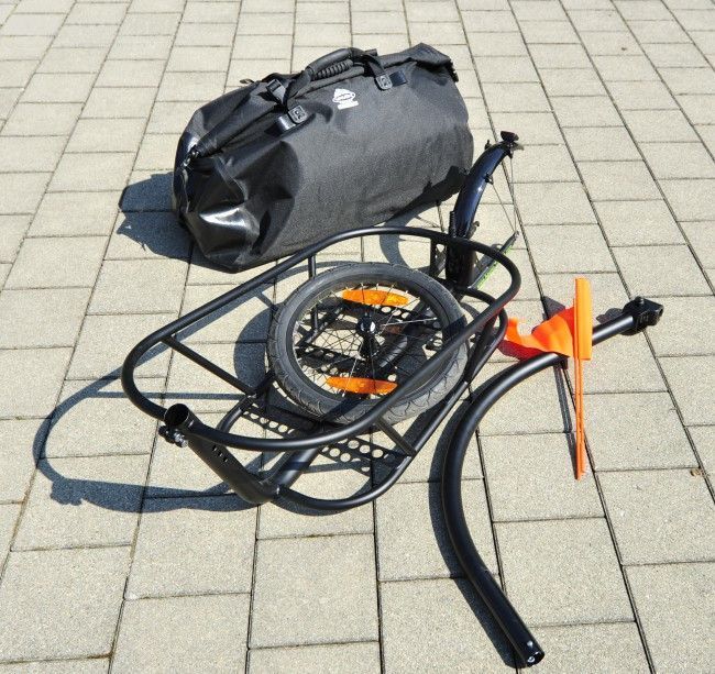 Remorque discount velo carbone