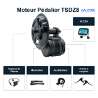 Kit Moteur Pédalier TSDZ8 - 48V 750W