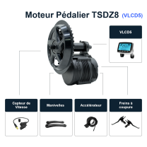 Kit Moteur Pédalier TSDZ8 - 48V 750W