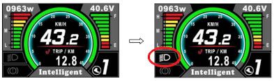 Eclairage écran LCD 500C MOTEUR BBS BAFANG