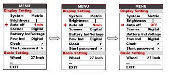 Arrêt auto écran LCD 850C Ecran pour vélo électrique équipé d'un kit de conversion vélo BBS Bafang