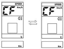 C° ou F écran LCD C965 C° ou F écran LCD C965