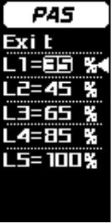 Menu paramétrage écran LCD Menu paramétrage écran LCD