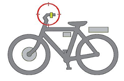 Support sur pied Perf pour vélo fixation par haubans - Outillage