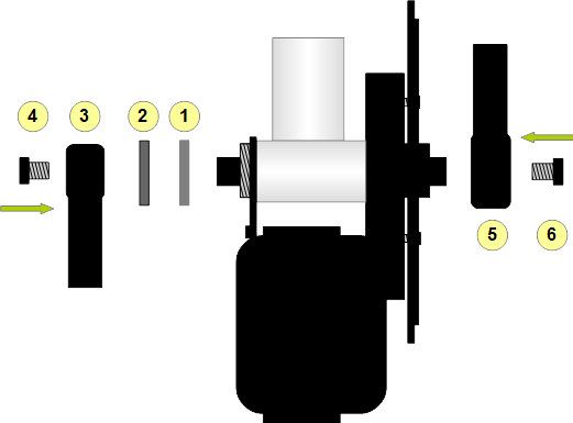 ADDG Onature v/élo /électrique du Moteur pour Bafang BBS01 BBS02 BBSHD Ebike Pleine Tordre gaz 3 Pin connecteur /étanche pour E Bike