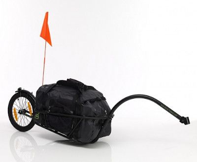 Remorque électrique Cycloboost Montage remorque vélo à assistance électrique Cycloboost