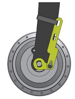 Torque arm n°03 - Universel - kit vélo électrique